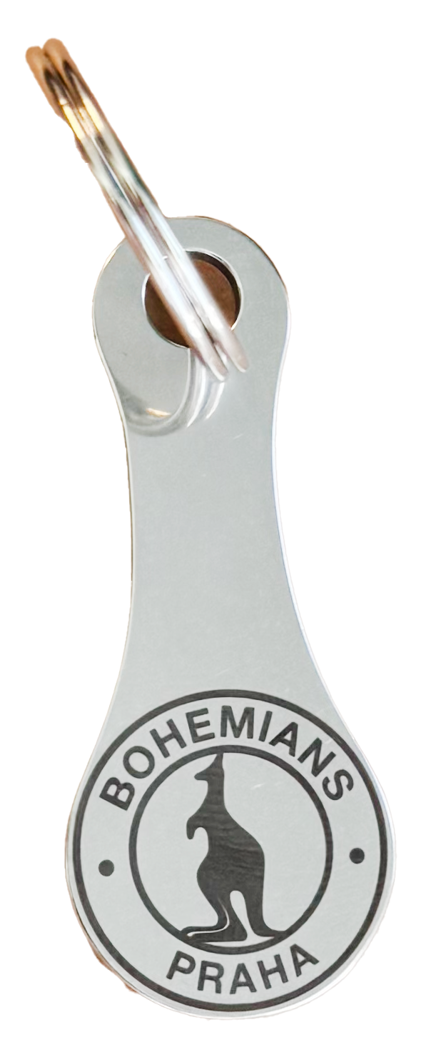 6767-privesek kosickovac kovovy bohemians praha 1905